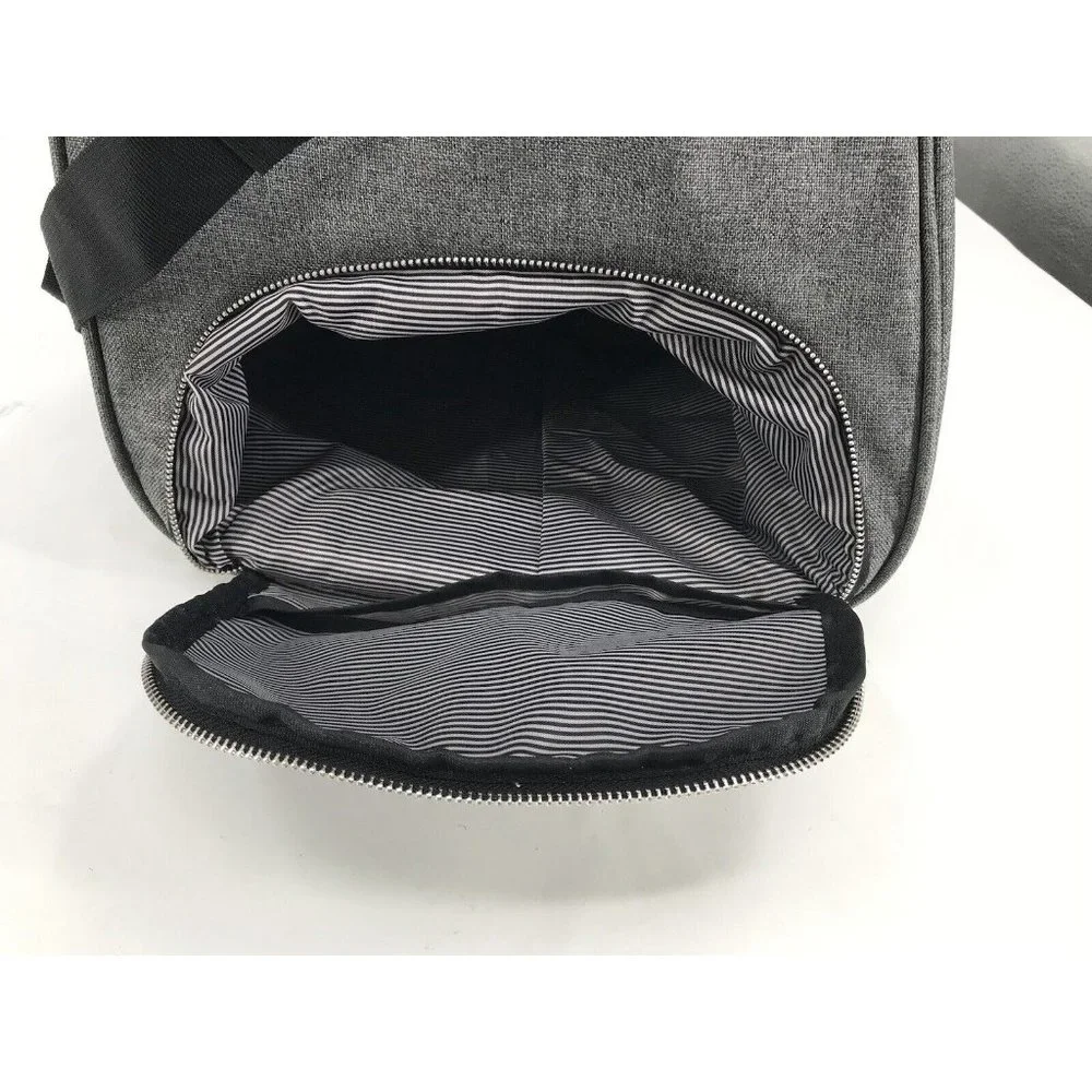 Michelob Ultra Duffle Duffel‎ Bag Gray Black Travel Gym Day Weekend